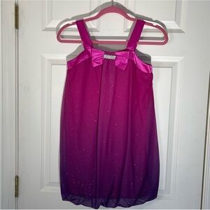 ✨ 💜🩷Amy Byer Ombré Sparkle Party Dress ✨